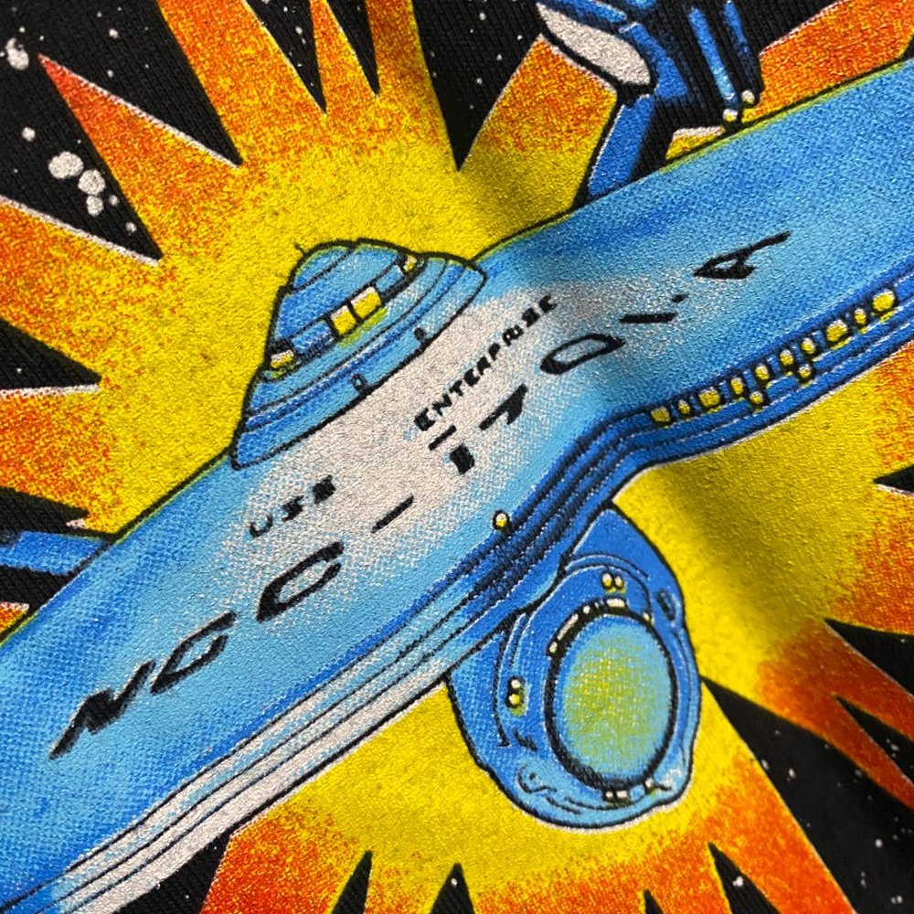 Sold -1989 Vintage Star Trek V The Final Frontier Shirt - Picture 6 of 8